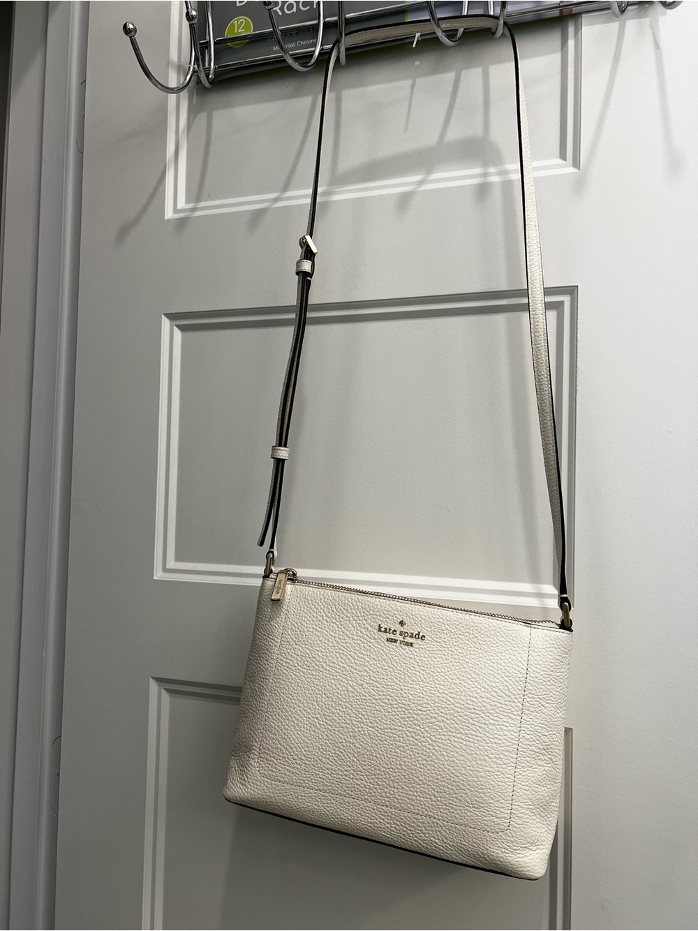Leila Medium Crossbody -Meringue - Picture 7 of 12